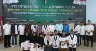 Abdul Muhyi Resmi Pimpin HMI Cabang Tangerang Raya