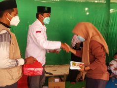 HUT ke-31, Sekertaris AMK Banten Berbagi Kebahagiaan Kepada Anak Yatim Terdampak Covid-19