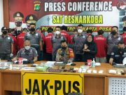 SatRes Narkoba Polres Jak-Pus Ungkap Peredaran 1 Kg Narkotika Jenis Sabu