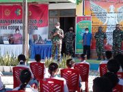 Vaksinasi di SMP Santo Jibrael Kalabahi Disambut Antusias Oleh Siswa
